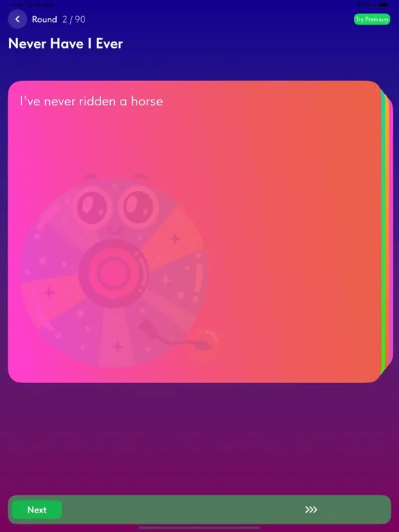 Never Have I Ever - Fiesta iPad  스크린샷