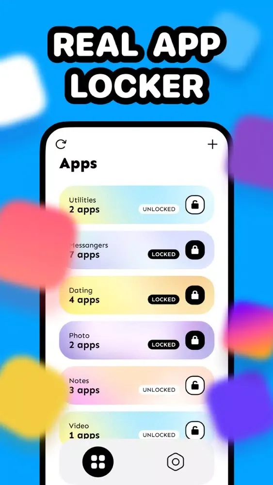Tangkapan layar Cloak- App Locker to Lock Apps