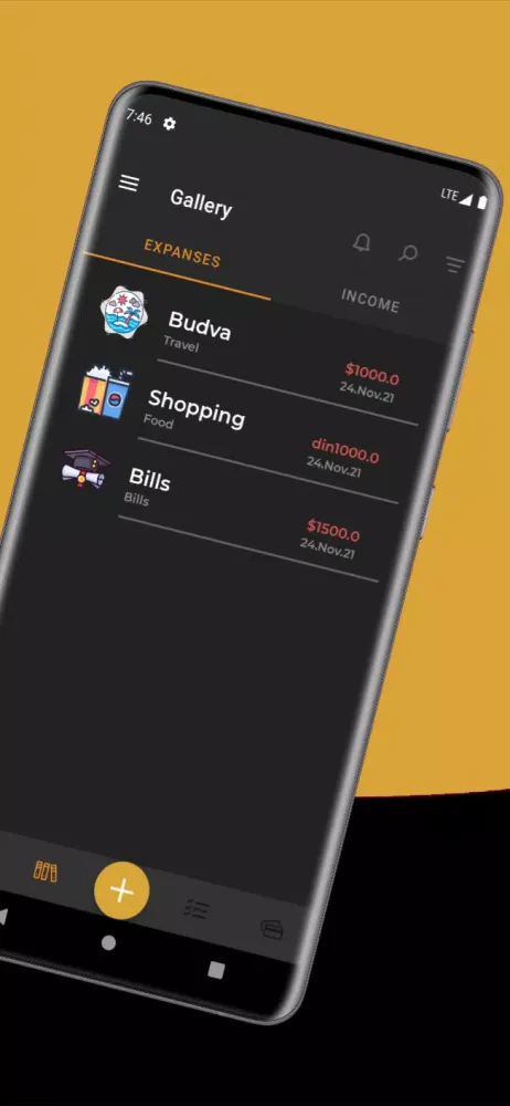 تصاویر Simple Budget Tracker