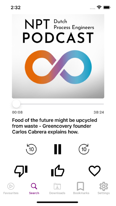 Choose to be Curious PodPlayer 스크린샷