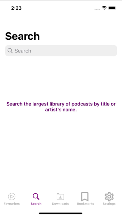 Choose to be Curious PodPlayer 스크린샷