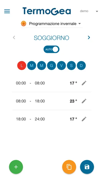 Termostato TermoGea Screenshots