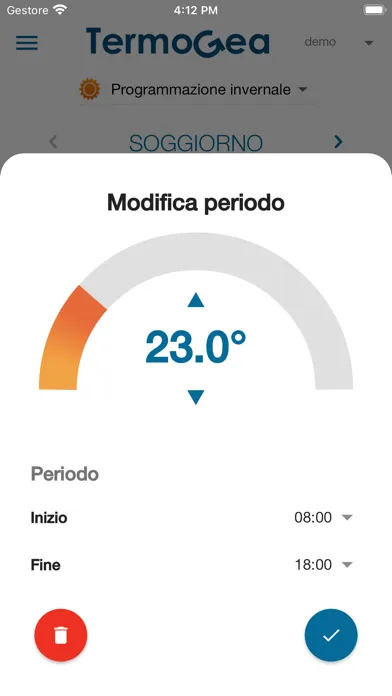 Termostato TermoGea Screenshots
