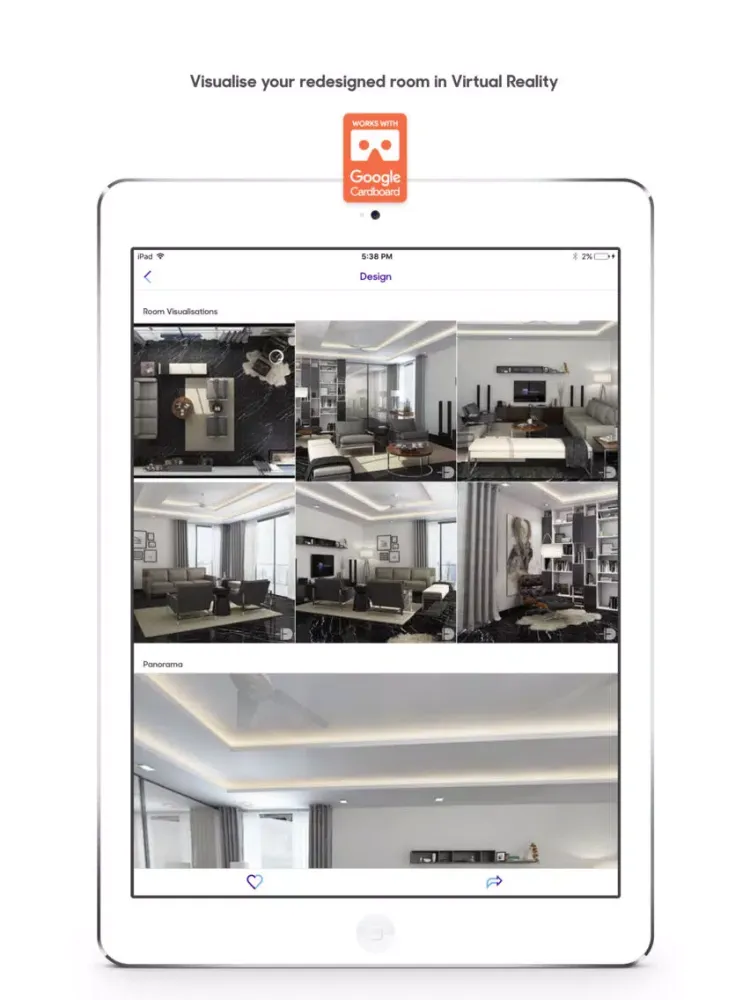 Captures d'écran de Dekorate Interior Design Ideas iPad 