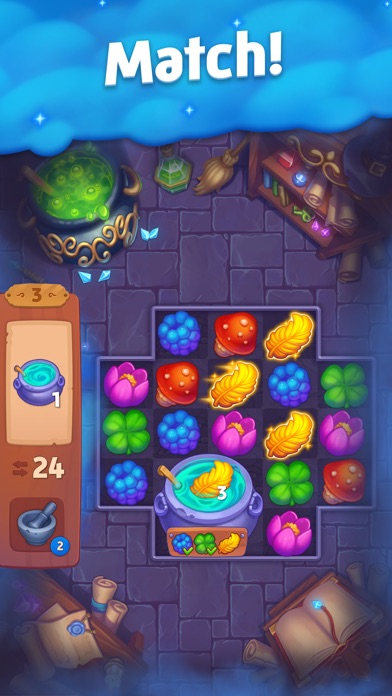 Tangkapan skrin Spellmind: Match 3 Game