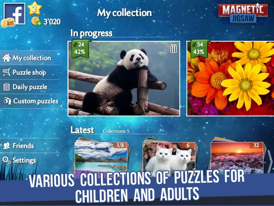 Magnetic Jigsaw iPad 应用截图