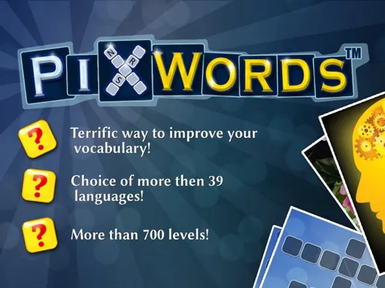 PixWords® - Picture Crosswords iPad  Screenshots