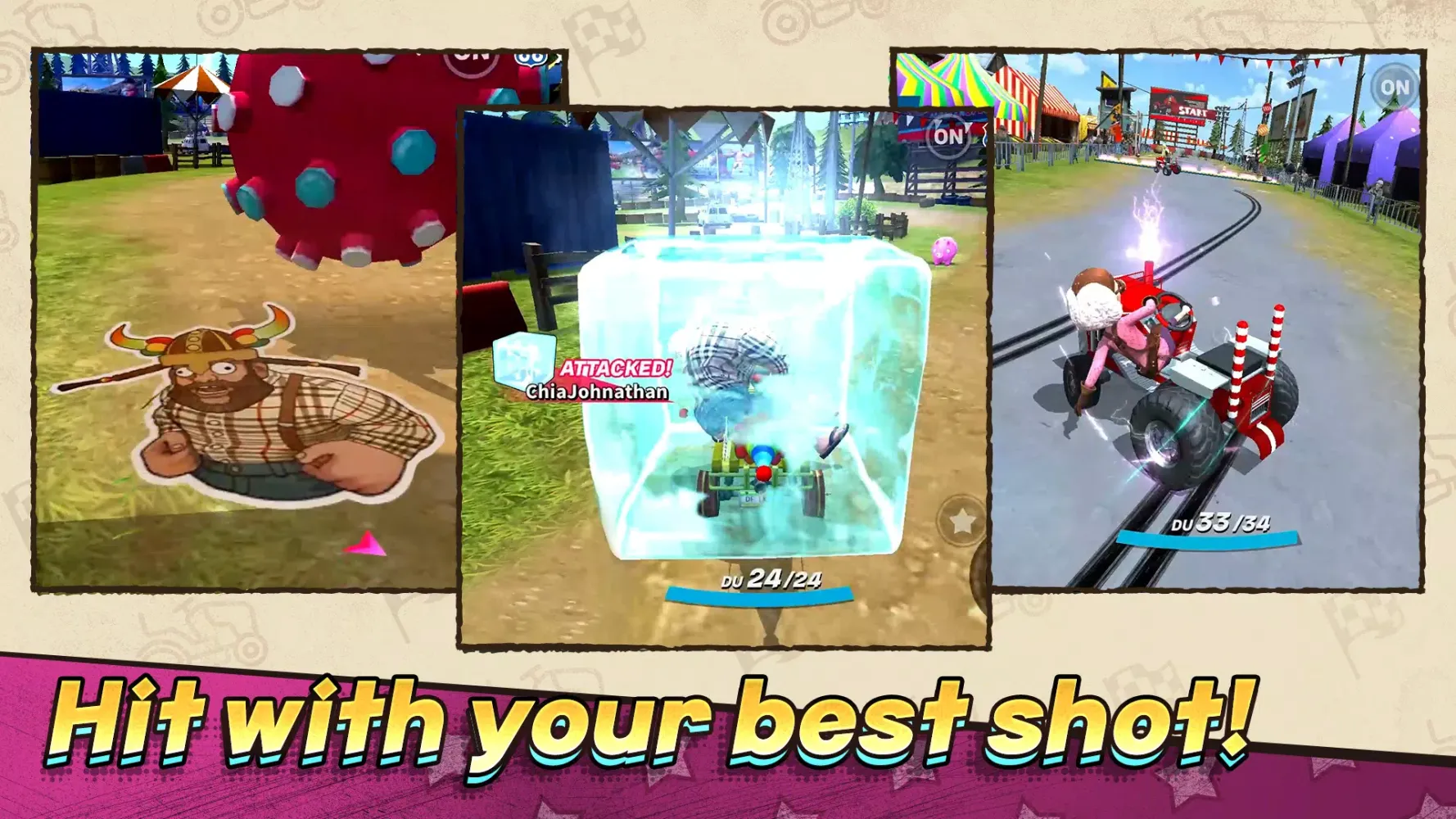 Capturas de pantalla de Rumble Racing Star