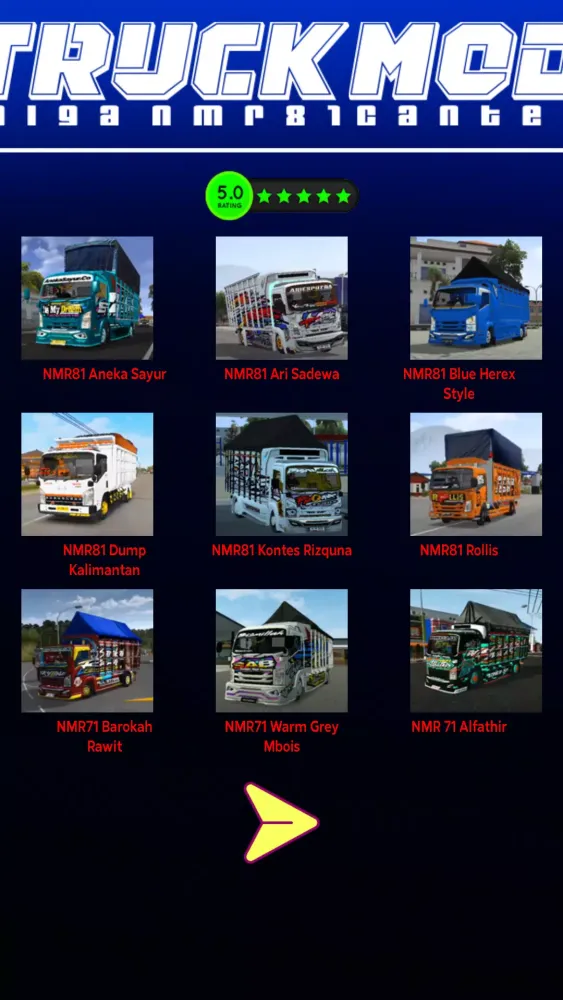 Mod Bussid Truk Giga NMR81 Screenshots