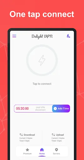 Скриншоты Delight VPN
