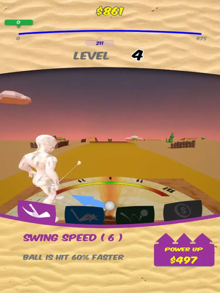 Ảnh chụp màn hình của Mummy Golf iPad 
