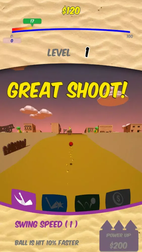 Ảnh chụp màn hình của Mummy Golf