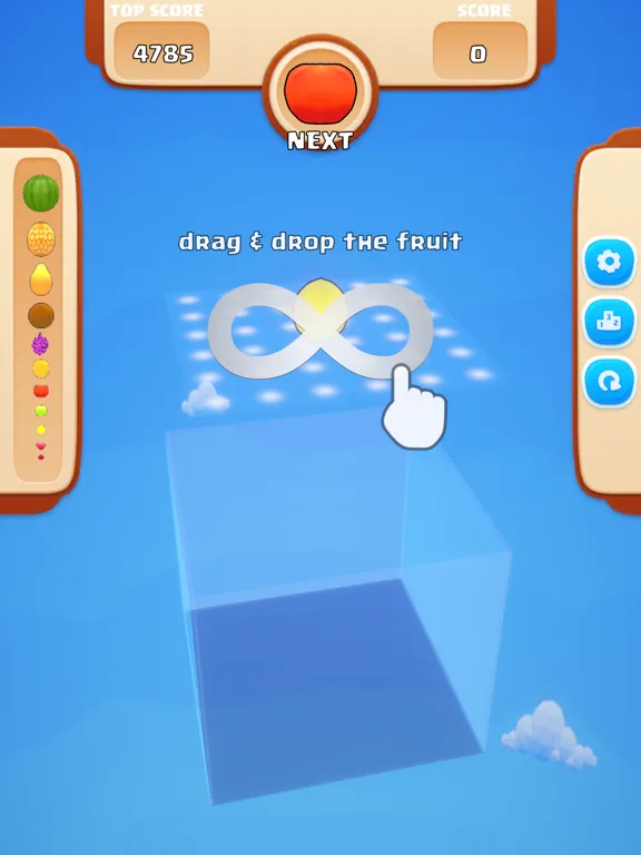 Tangkapan skrin 3DMelon iPad 