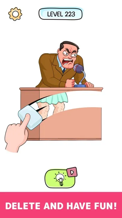 Delete Puzzle: Erase One Part سکرین شاٹس