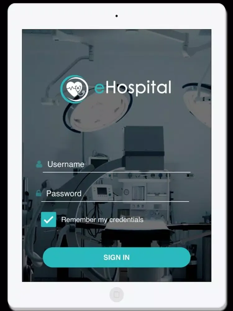 eHospital Services iPad 應用截圖