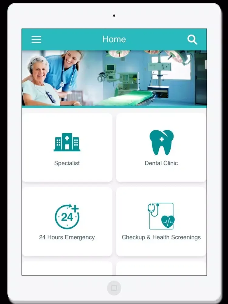 eHospital Services iPad 應用截圖