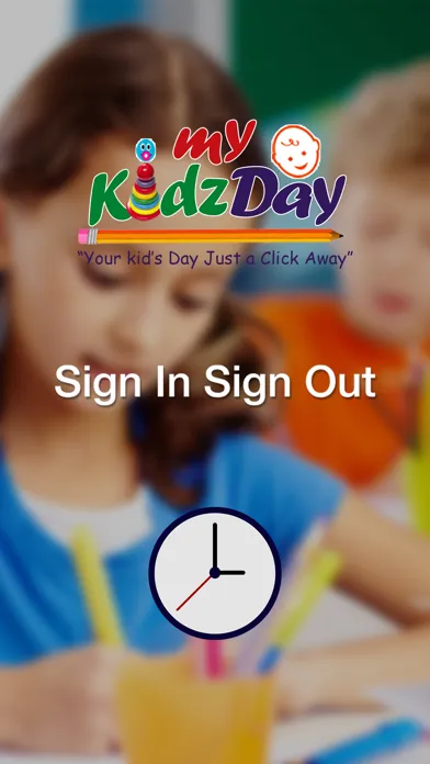 Tangkapan skrin myKidzDay Attendance