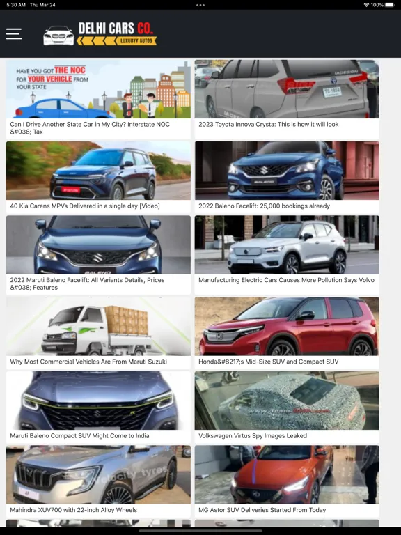 Screenshot di DelhiCarz - Buy Sell Used Cars iPad 
