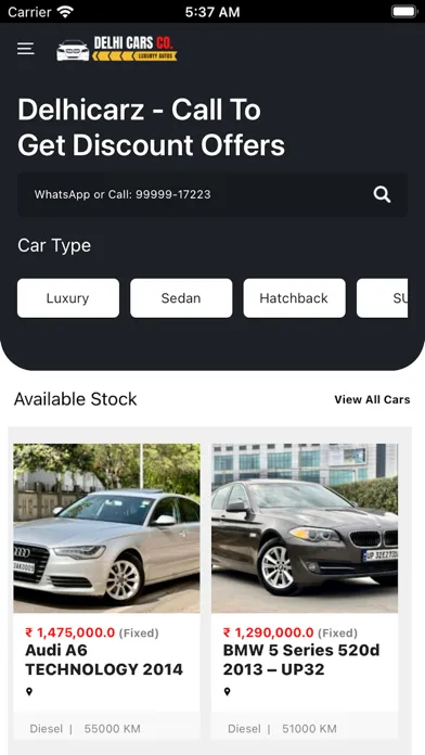 Screenshot di DelhiCarz - Buy Sell Used Cars