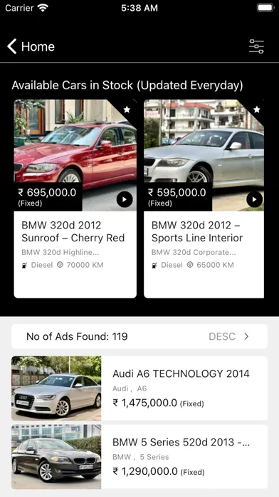 Screenshot di DelhiCarz - Buy Sell Used Cars