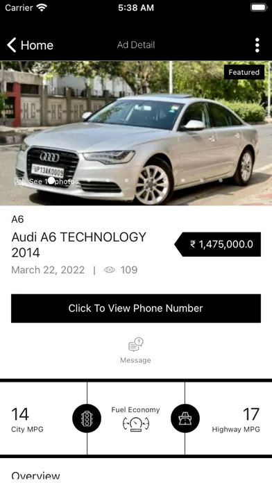 Screenshot di DelhiCarz - Buy Sell Used Cars
