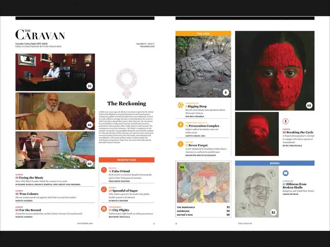 Capturas de tela do Wink's Caravan e-magazine iPad 