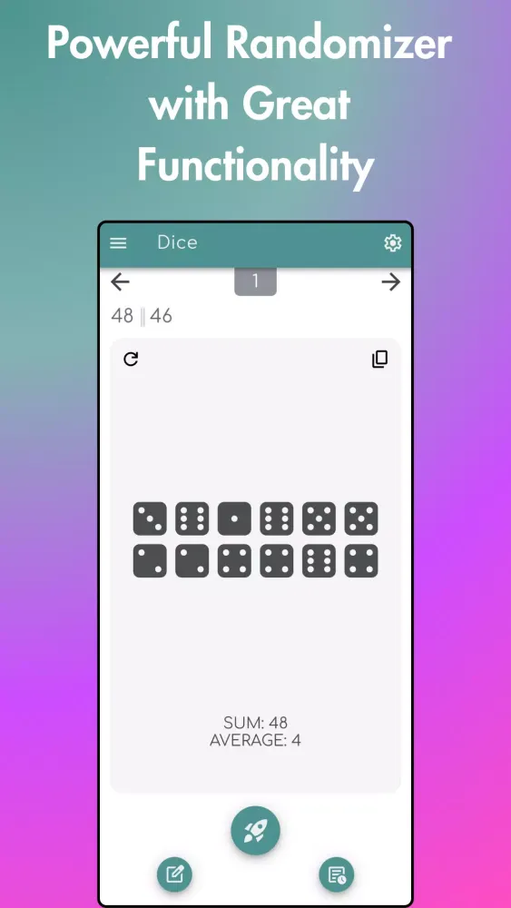 Tangkapan layar Randomizer - Vipad