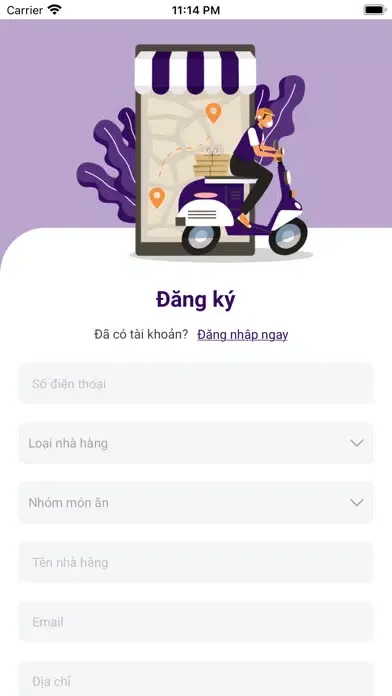 Screenshot di Delichill Merchant