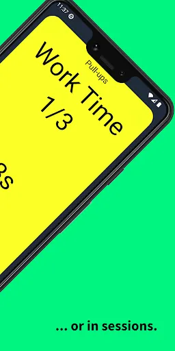 Training Time!  Interval Timer Screenshots