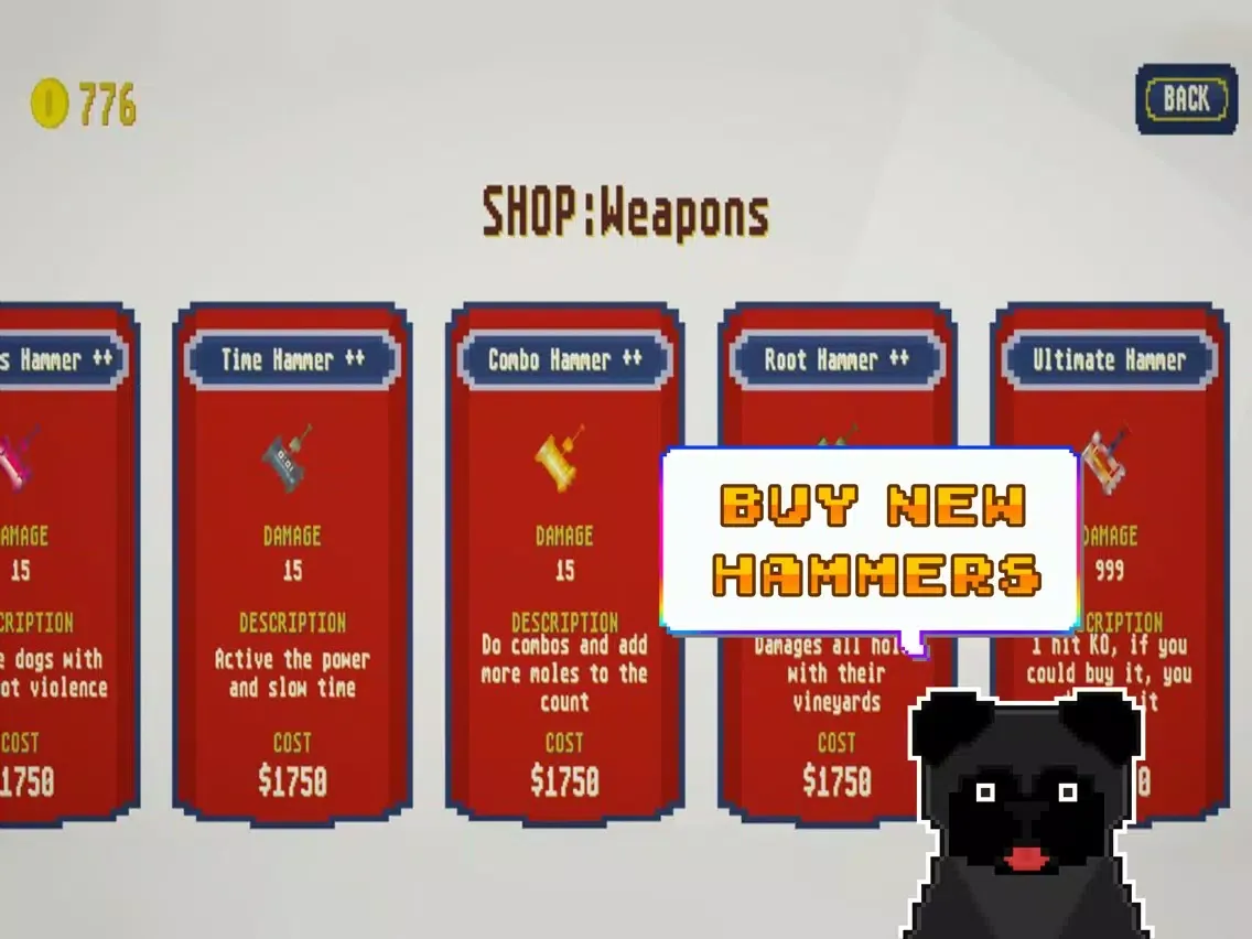 Ảnh chụp màn hình của Crush a Mole - Clicker Game iPad 