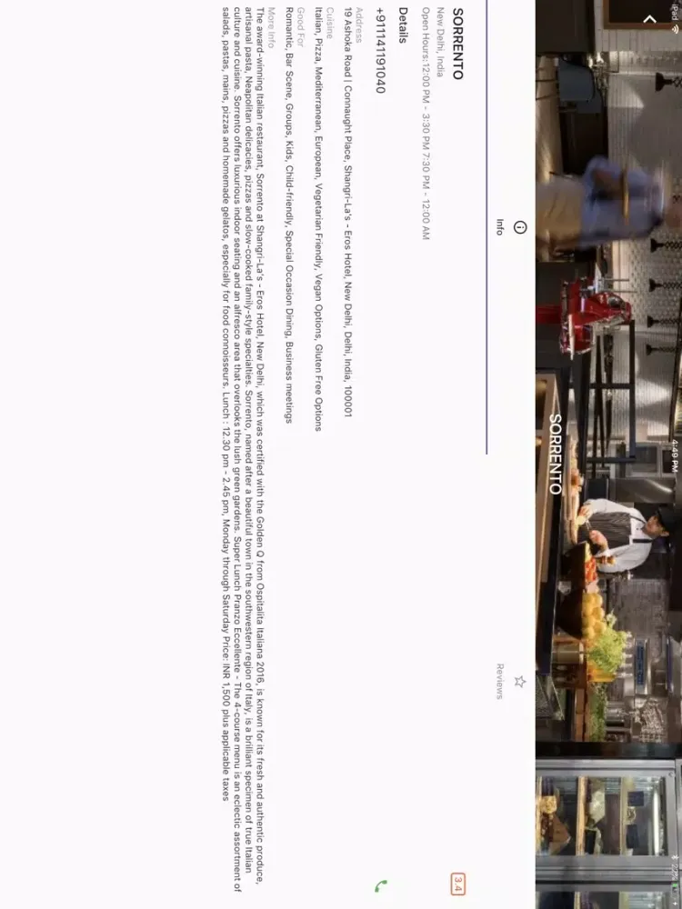Zrzuty ekranu Best Indian Restaurants iPad 