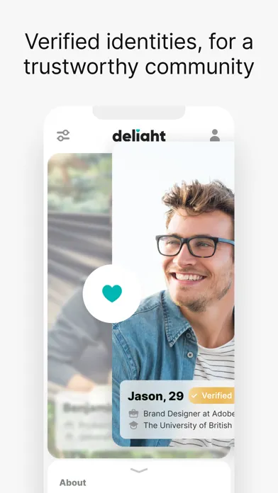 Delight: Dating & Relationship Ekran Görüntüleri