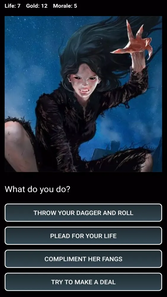 Dungeons and Decisions RPG Ekran Görüntüleri