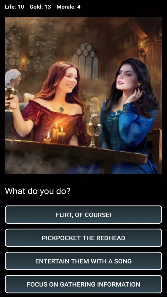 Dungeons and Decisions RPG Ekran Görüntüleri