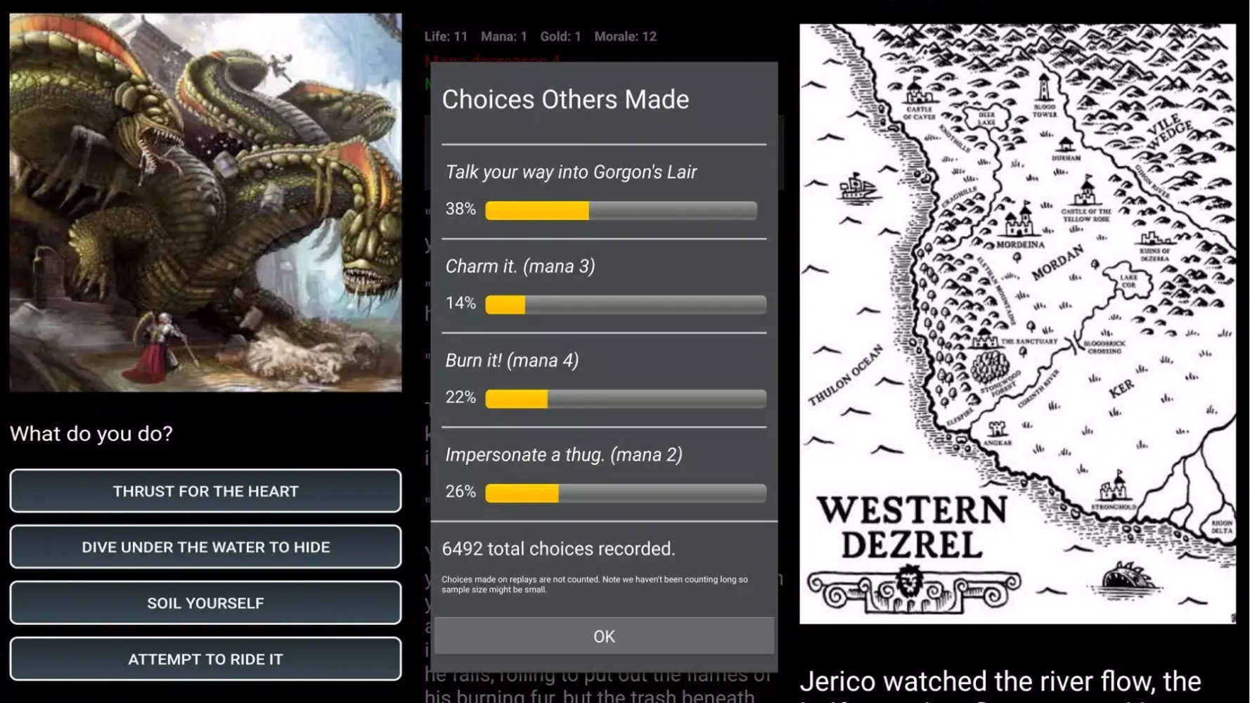 Dungeons and Decisions RPG Ekran Görüntüleri
