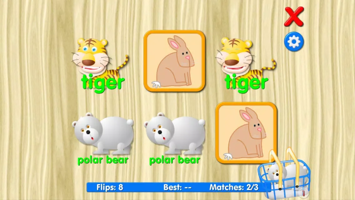 Capturas de pantalla de Animals matching memory game for kids