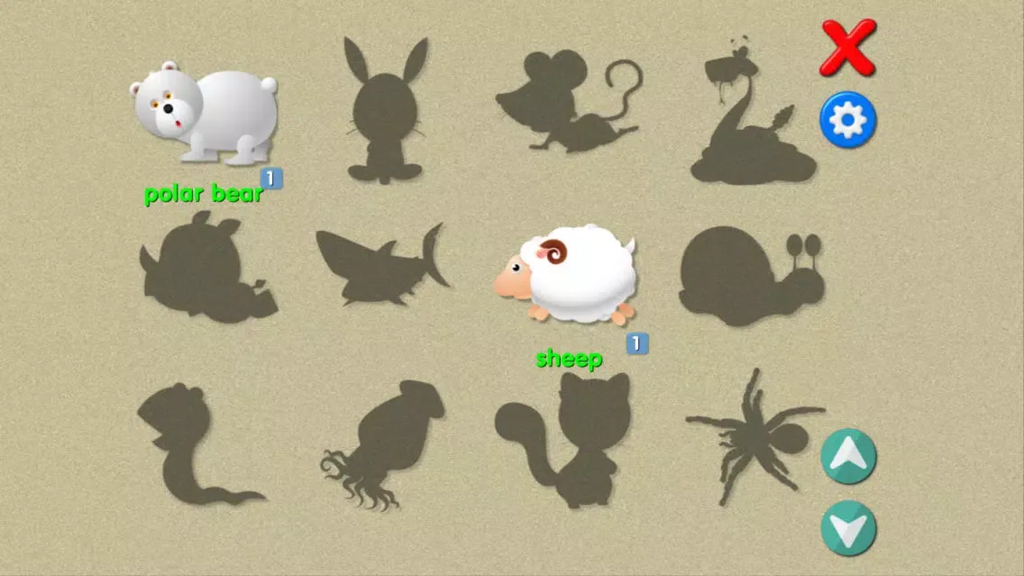 Capturas de pantalla de Animals matching memory game for kids