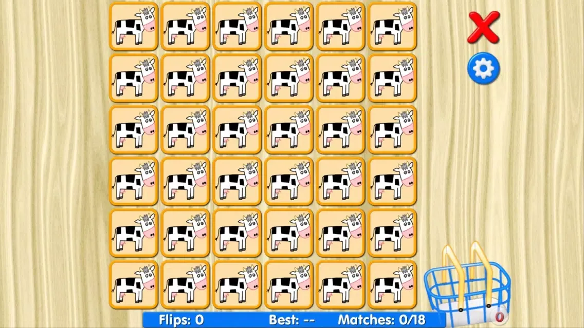 Capturas de pantalla de Animals matching memory game for kids