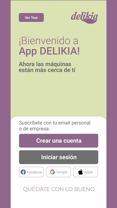 Delikia App Screenshots