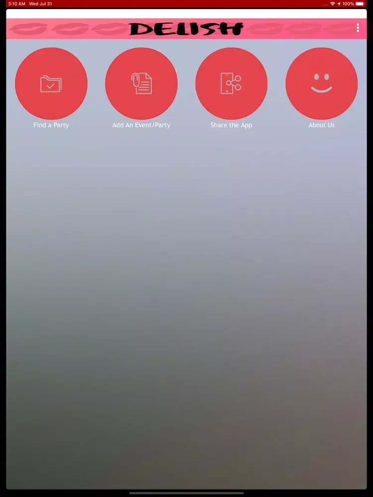 Capturas de pantalla de Delish Swinger Party Finder iPad 