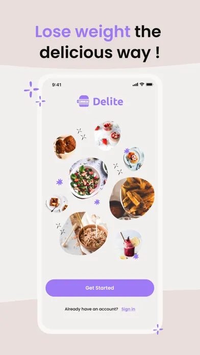Delite - Meal Planner应用截图