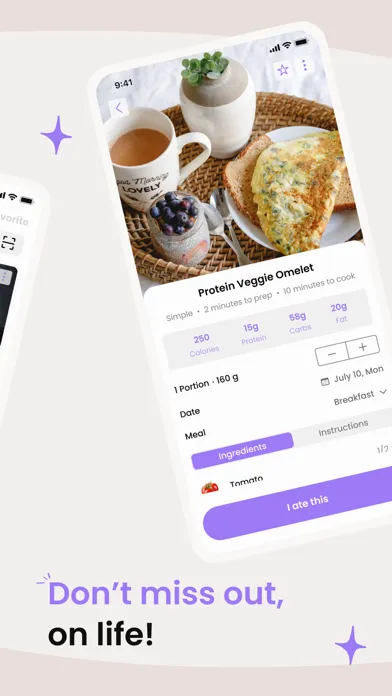 Delite - Meal Planner应用截图