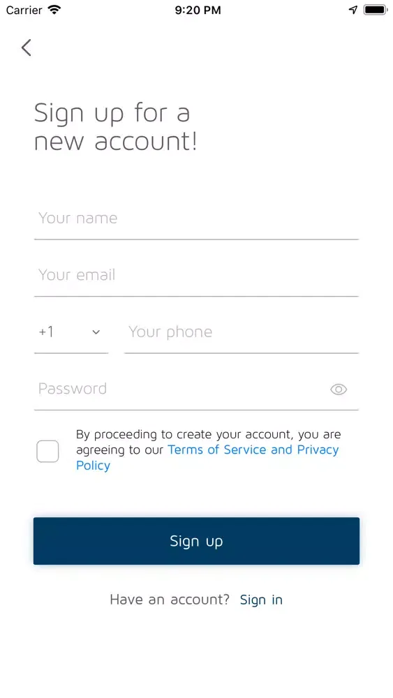 Screenshot di Deliver