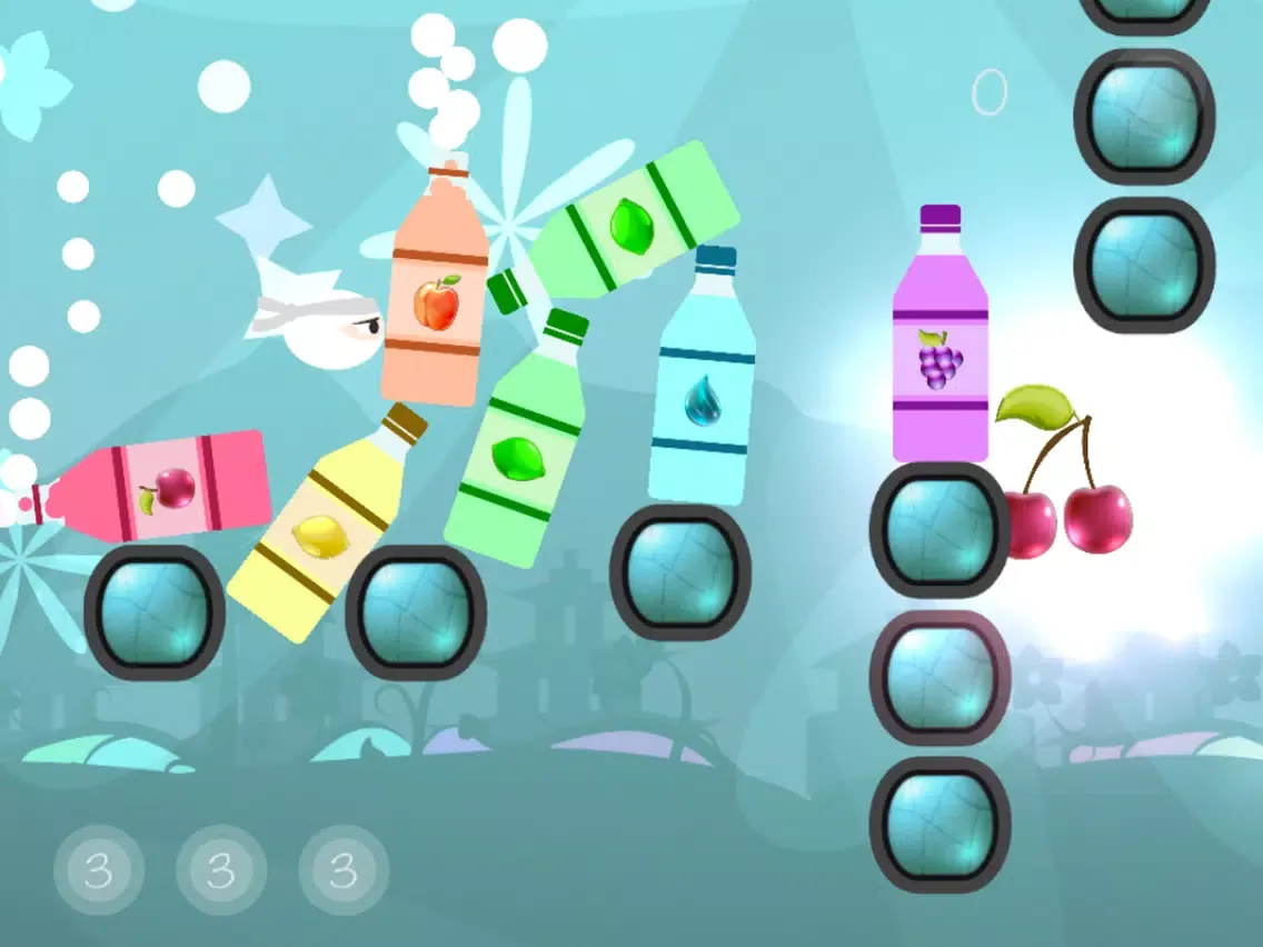 Bottle Fizz Fruit Girl iPad  स्क्रीनशॉट