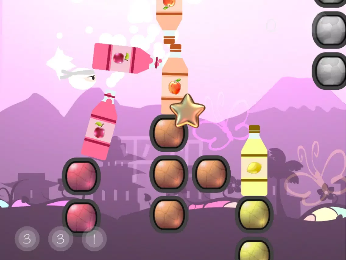 Bottle Fizz Fruit Girl iPad  स्क्रीनशॉट