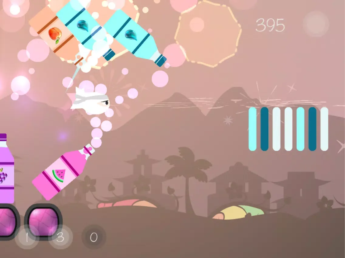 Bottle Fizz Fruit Girl iPad  स्क्रीनशॉट