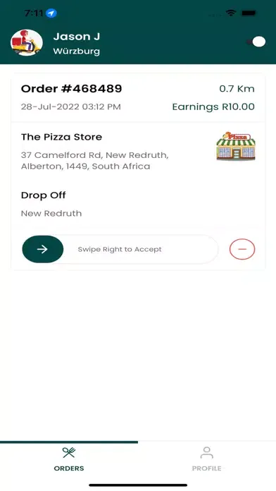 تصاویر DELIVER EAT Driver