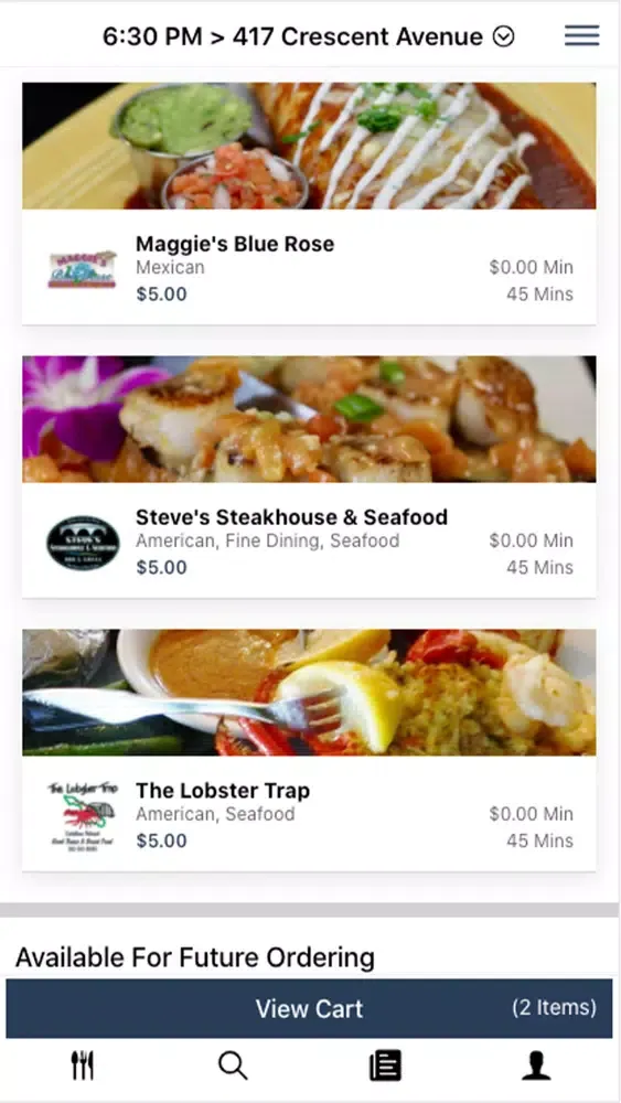 Capturas de pantalla de Catalina Island Eats