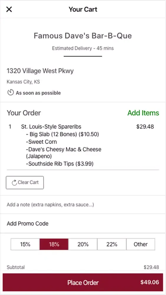 KC Speedy Delivery應用截圖
