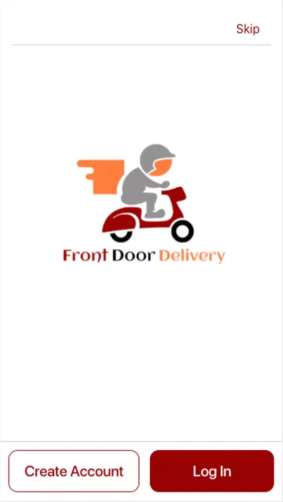 Ảnh chụp màn hình của My Front Door Delivery